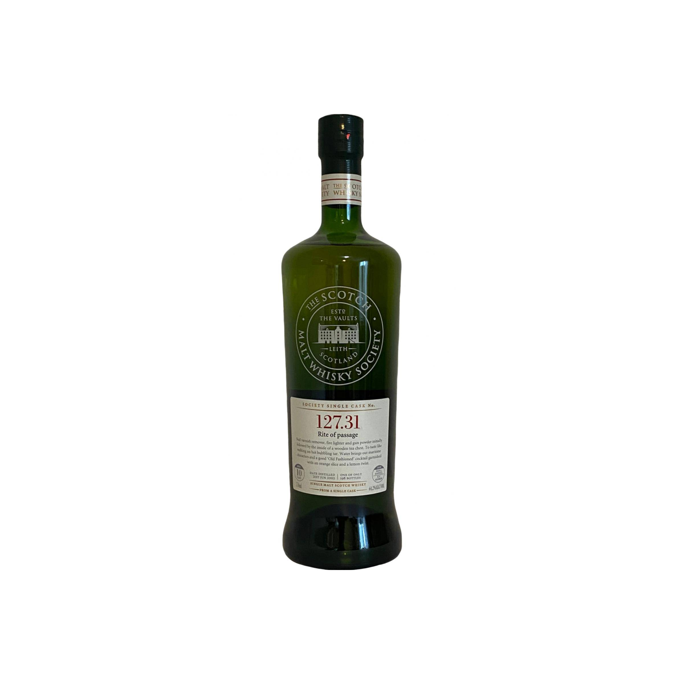 The Scotch Malt Whisky Society 2002 10 Years Single Malt Whisky
