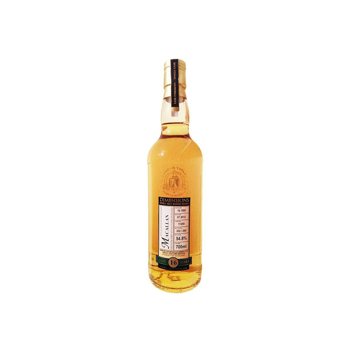 The Macallan Dimensions 1995 16 Years Single Malt Whisky