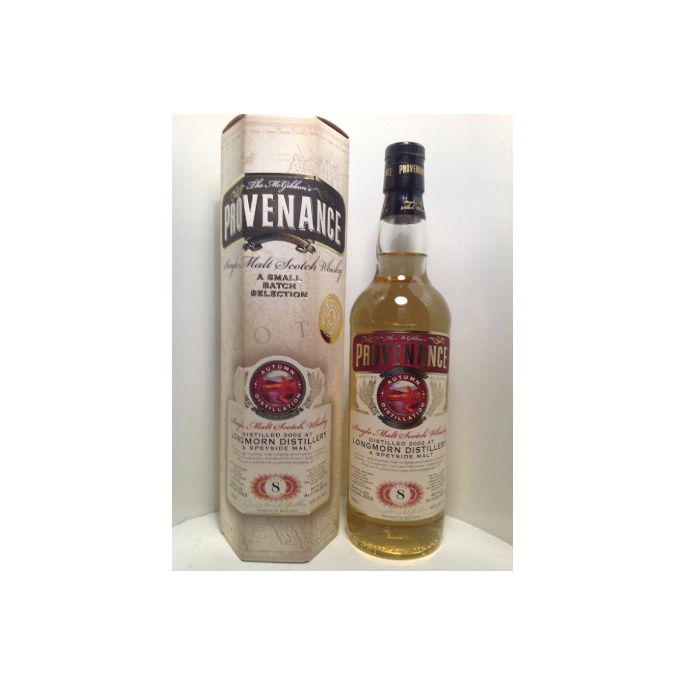 Longmorn McGibbon's Provenance 2002 8 Years Single Malt Whisky 2