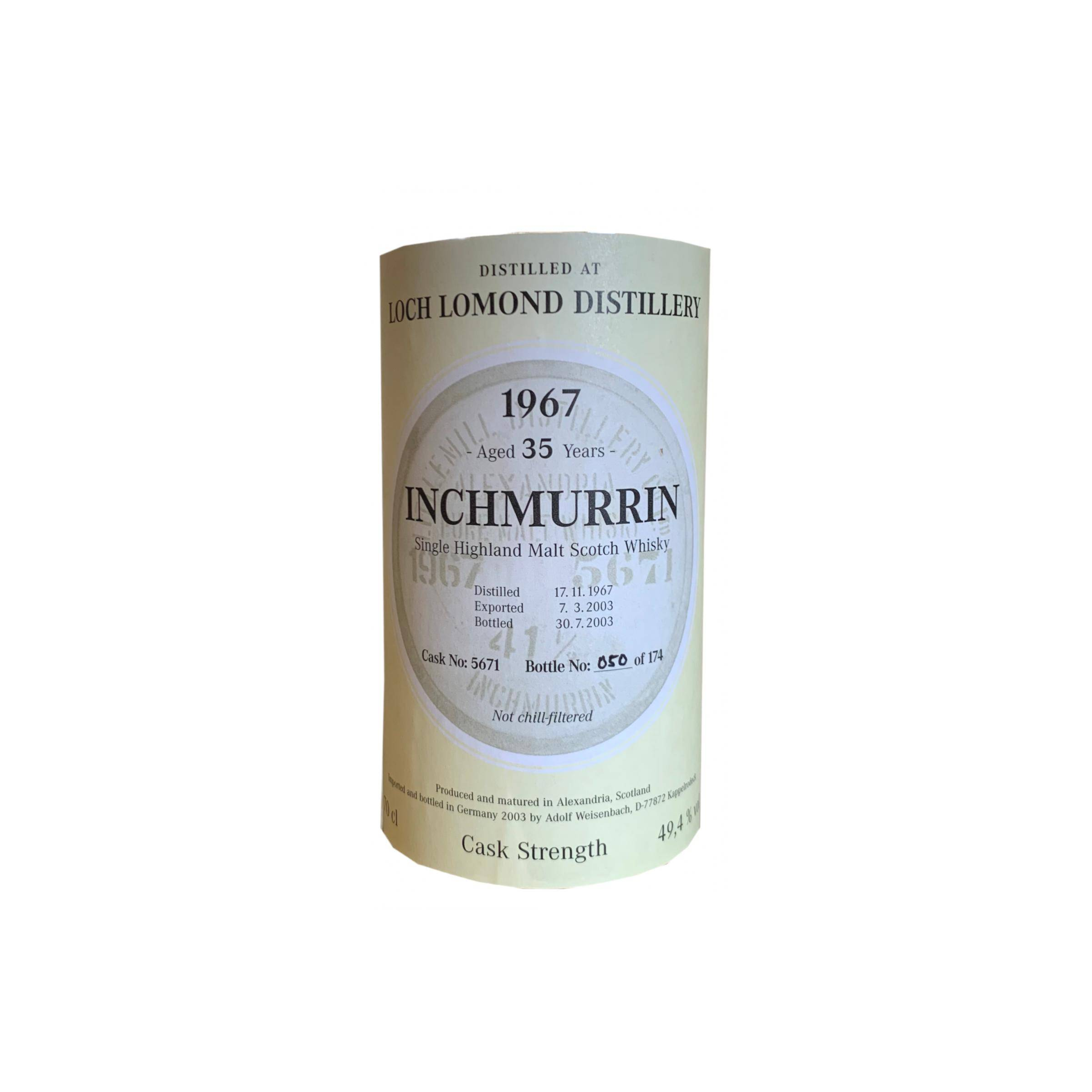 Loch Lomond 1967 35 Years Single Malt Whisky 2