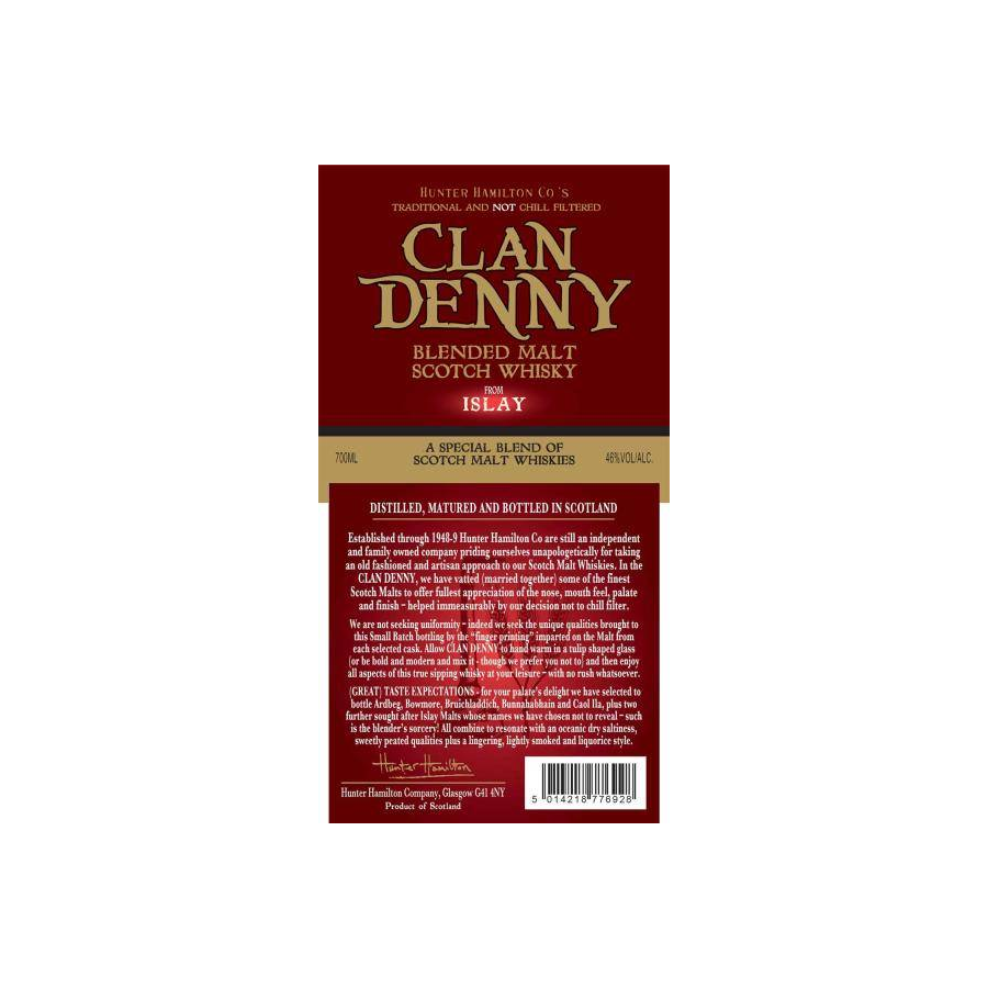 Clan Denny Blended Malt from Islay HH 2