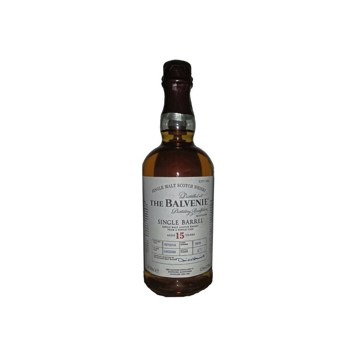 The Balvenie Single Cask 1999 15 Years Single Malt Whisky