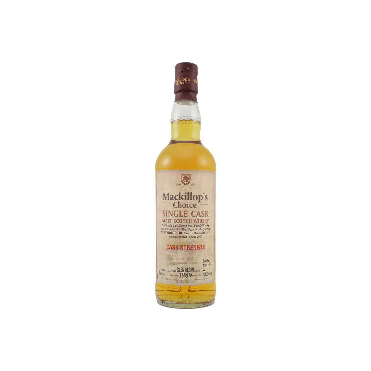 Glen Elgin Single Cask 1989 20 Years Single Malt Whisky