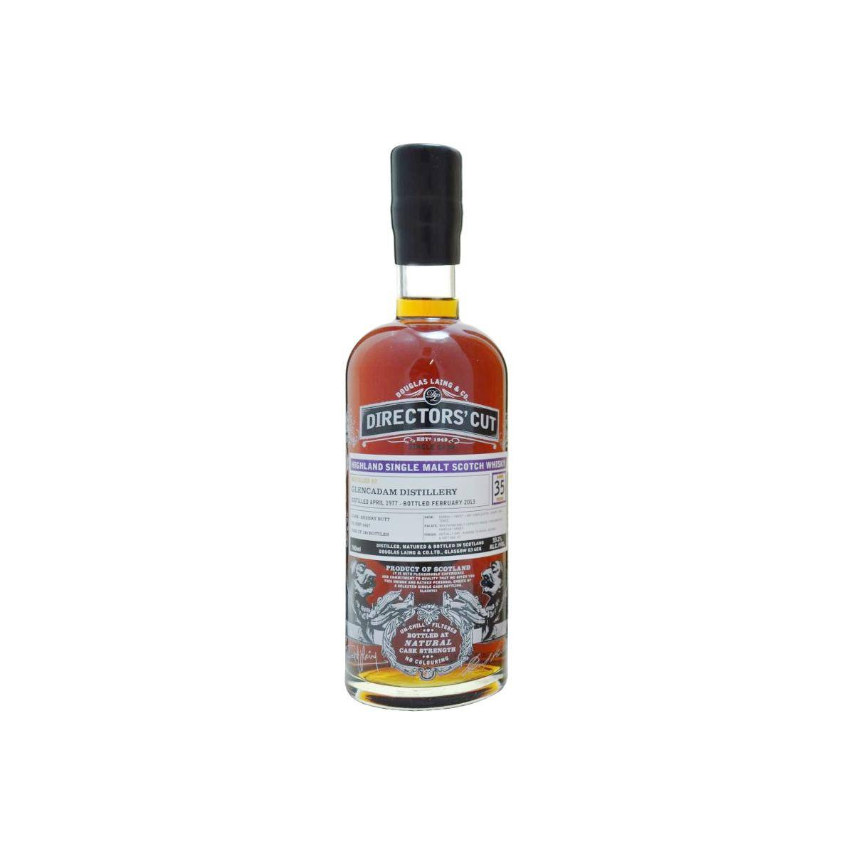 Glencadam 1977 35 Years Single Malt Whisky