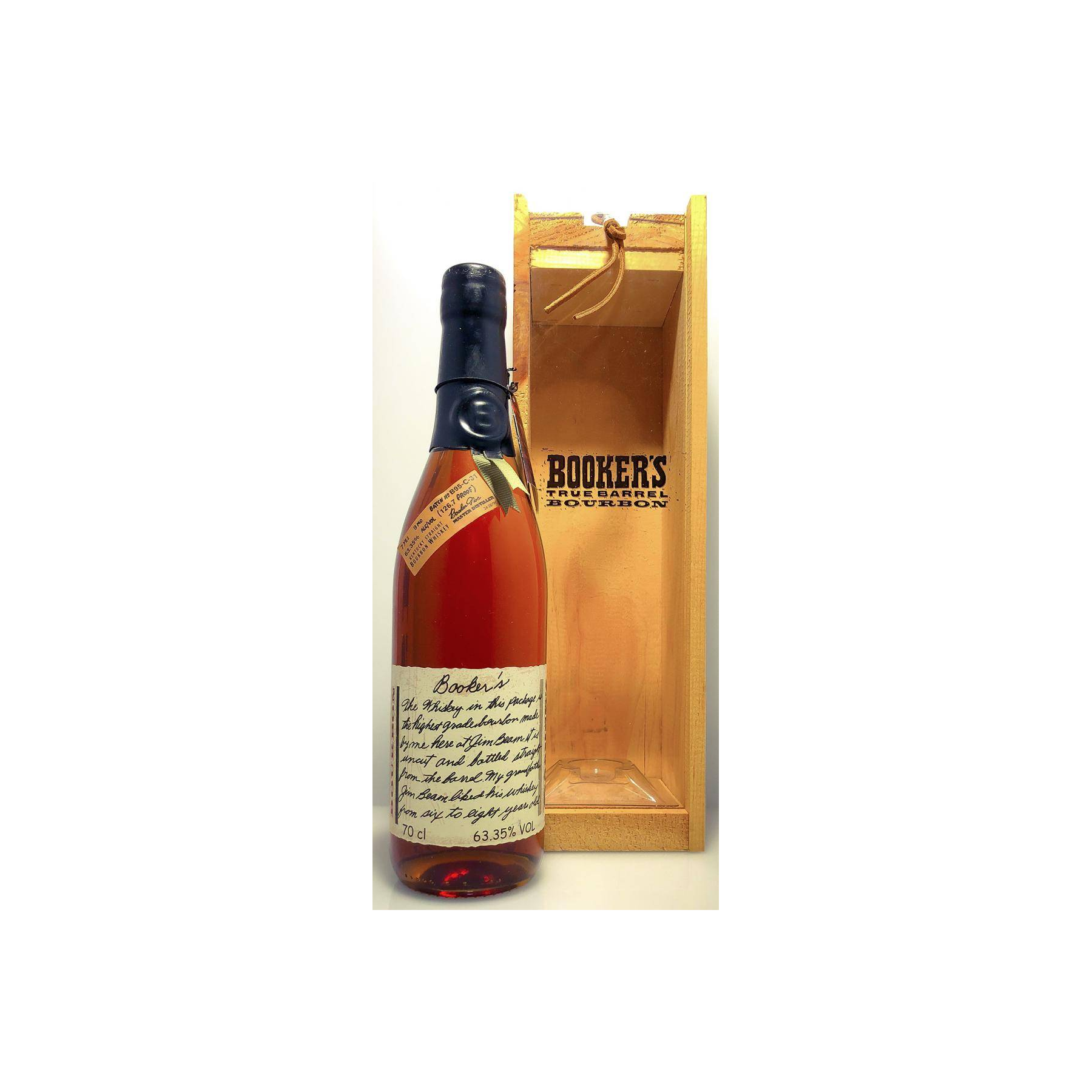 Booker's 1995 7 Years Bourbon Whisky 2