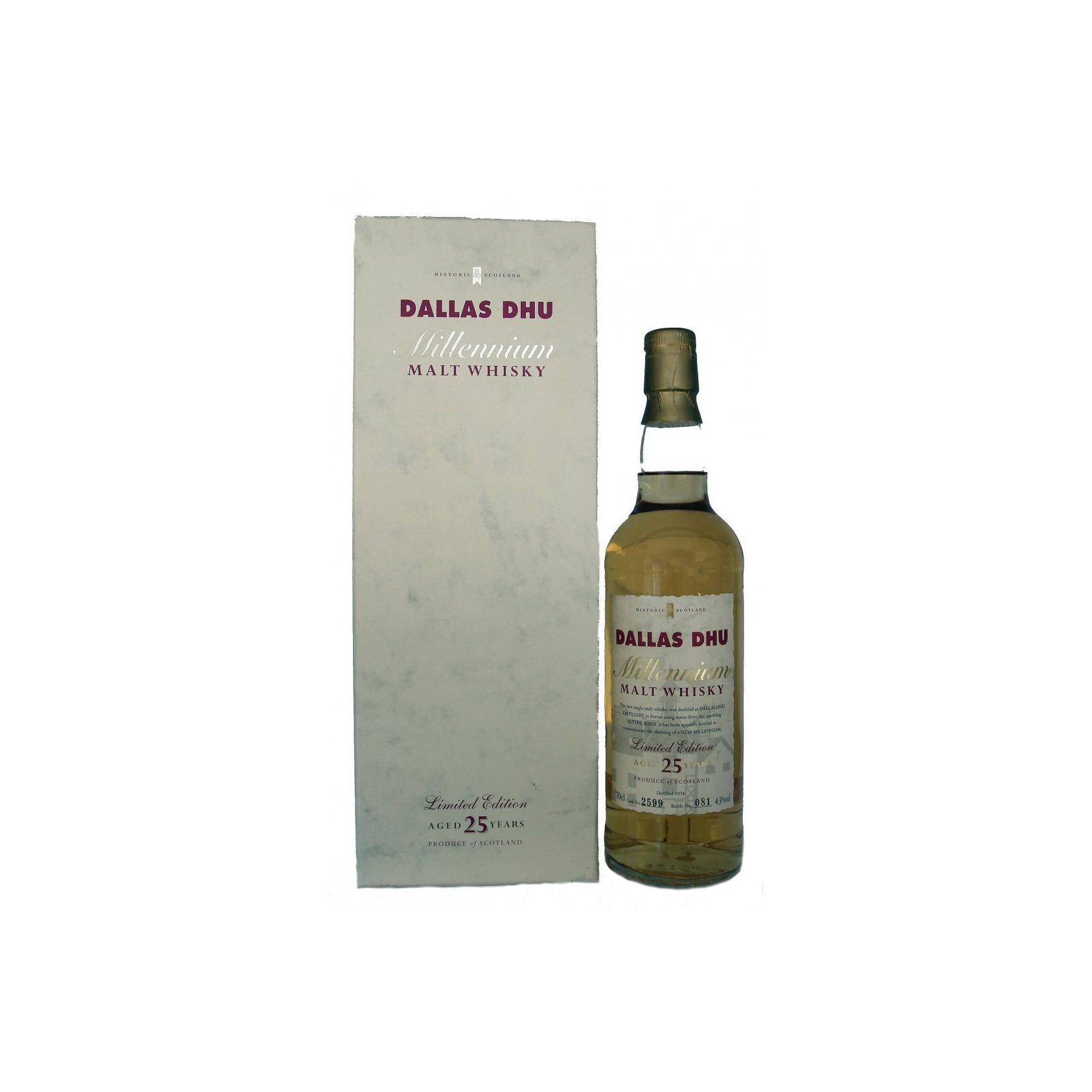 Dallas Dhu 1974 25 Years Single Malt Whisky 3