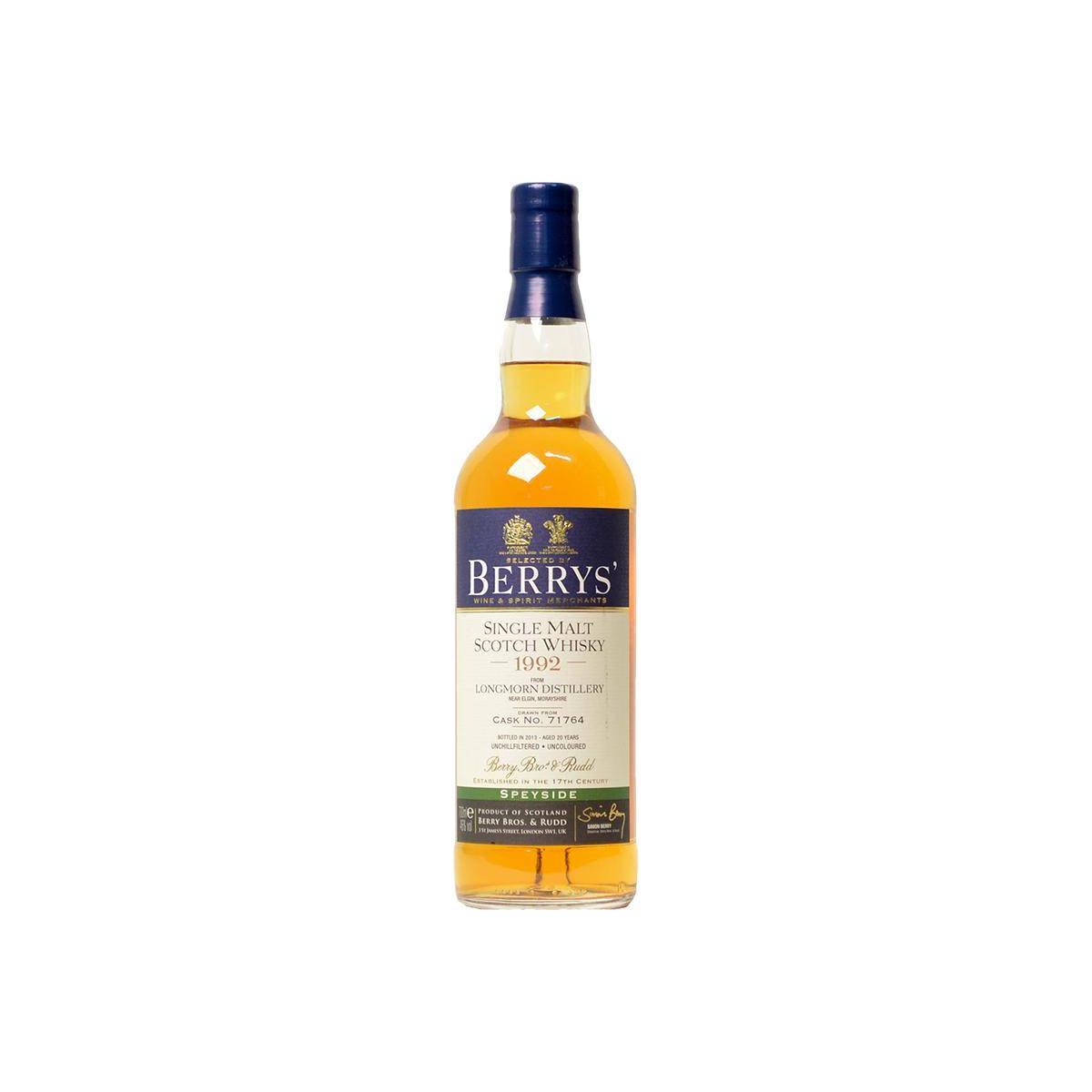 Longmorn 1992 20 Years Single Malt Whisky