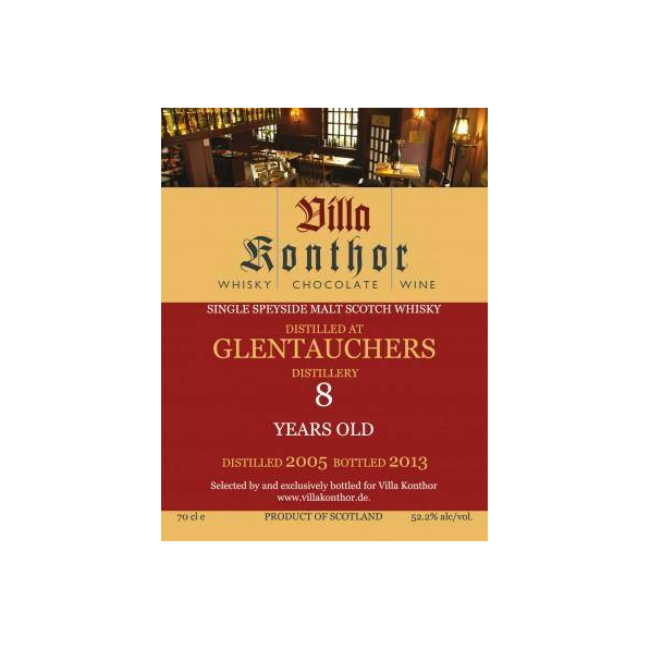 Glentauchers 2005 8 Years Single Malt Whisky 2