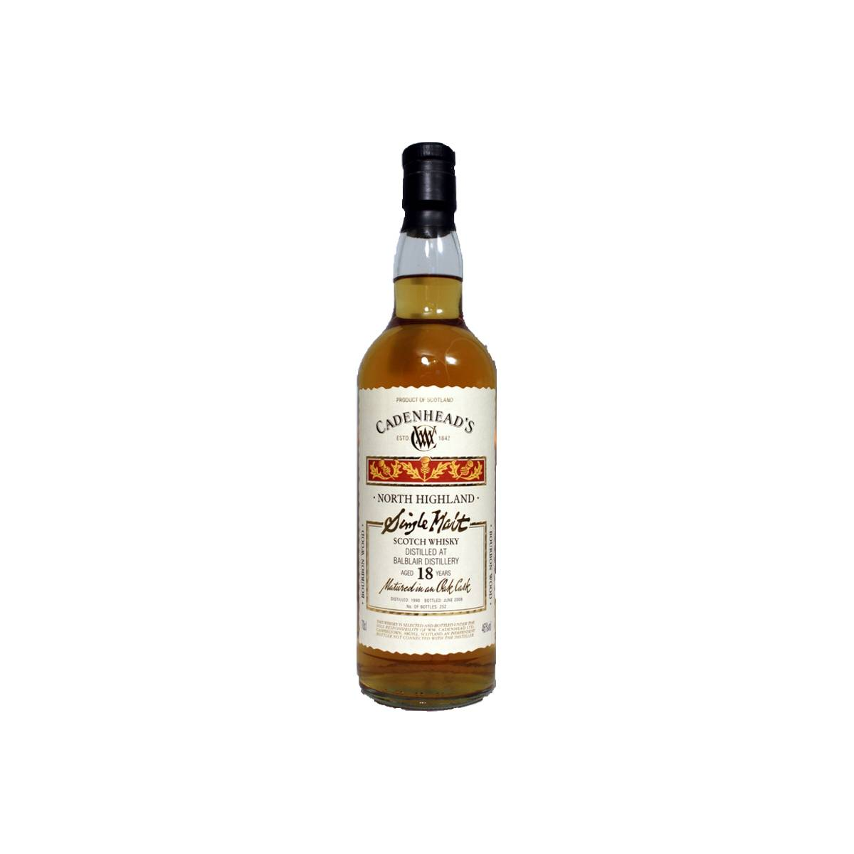 Balblair 1990 18 Years Single Malt Whisky