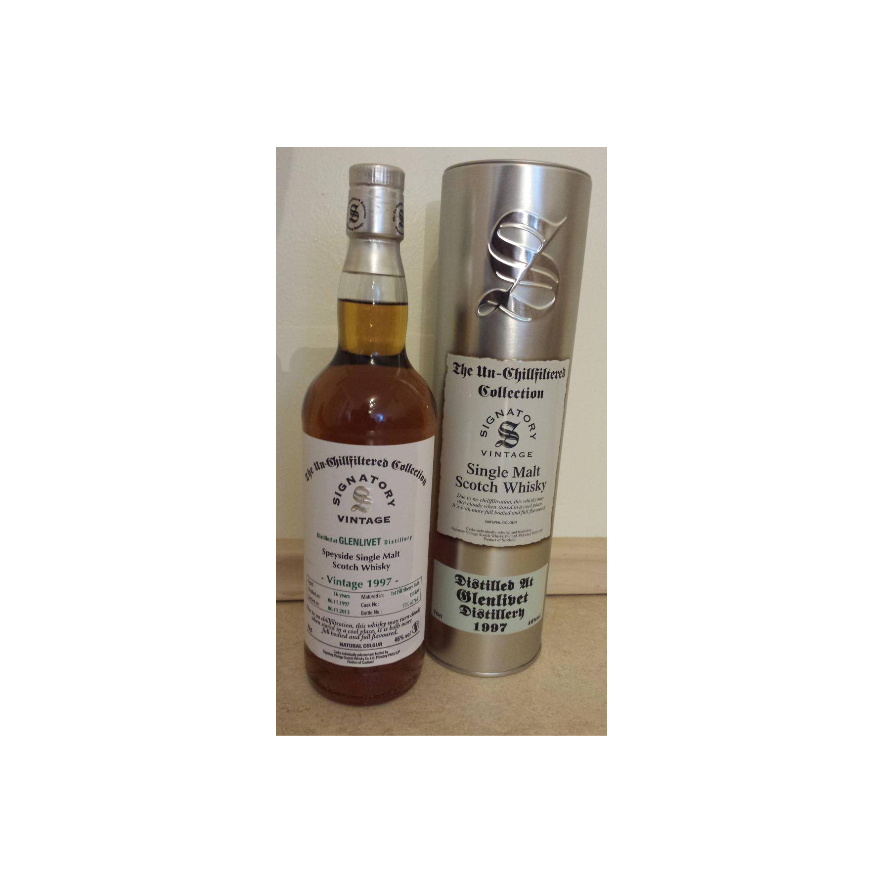 The Glenlivet The Un-Chillfiltered Collection 1997 16 Years Single Malt Whisky 2