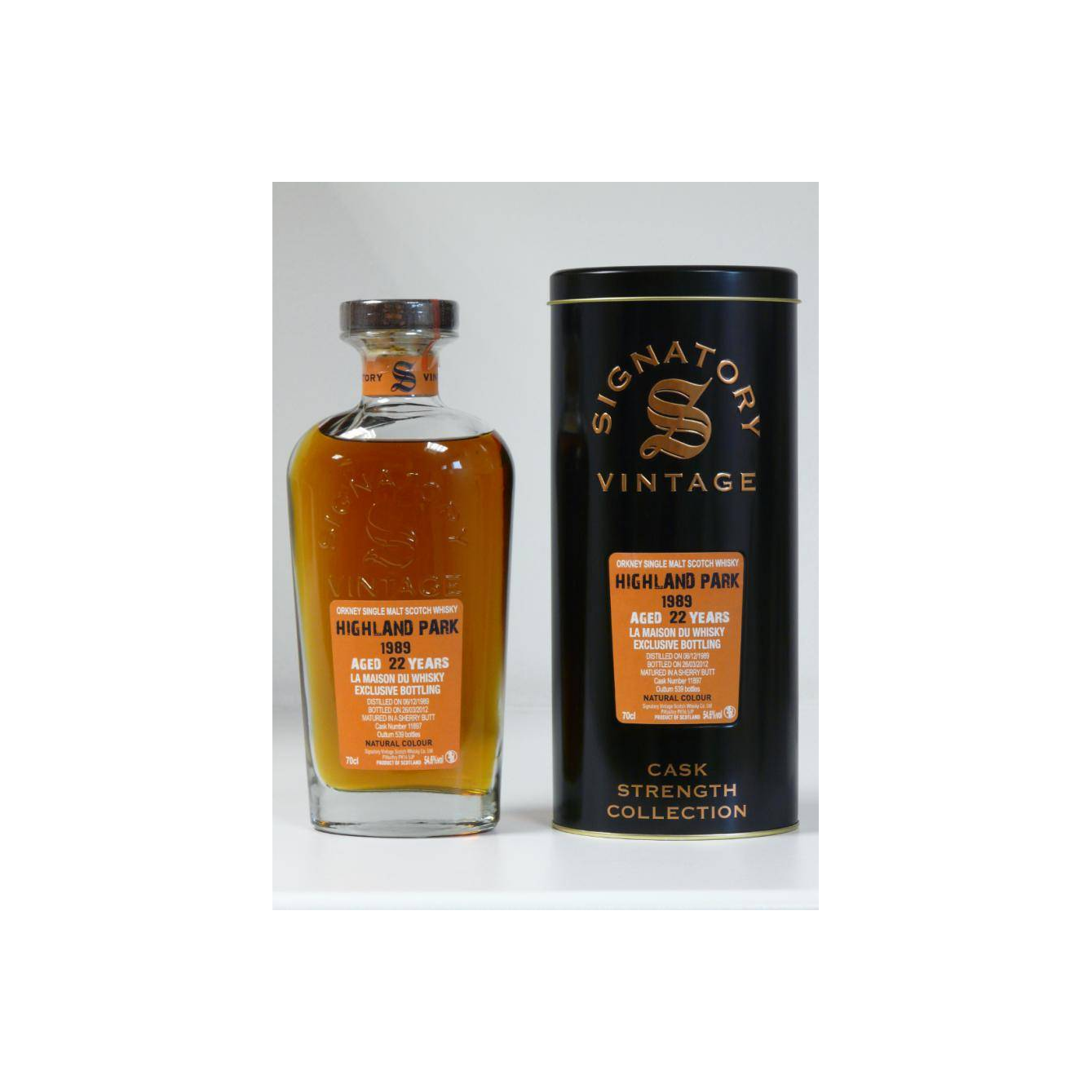 Highland Park Cask Strength Collection 1989 22 Years Single Malt Whisky 2