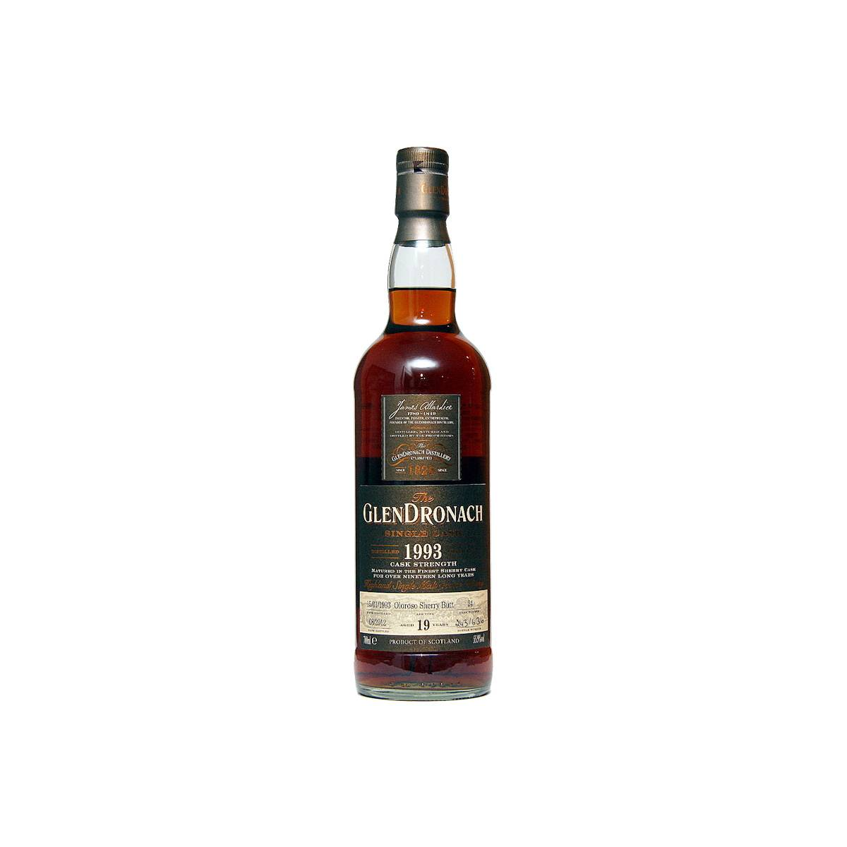 GlenDronach Single Cask 1993 19 Years Single Malt Whisky