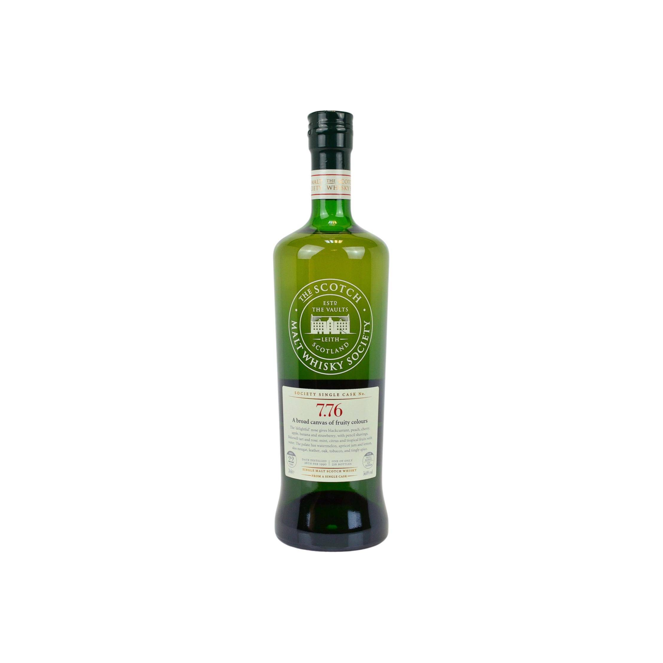 The Scotch Malt Whisky Society 1990 22 Years Single Malt Whisky