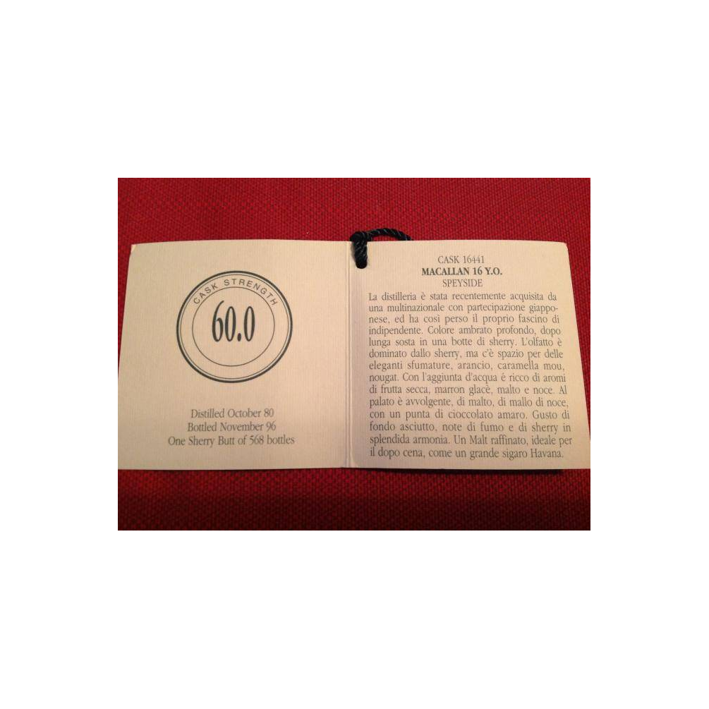 The Macallan 1980 16 Years Single Malt Whisky 3