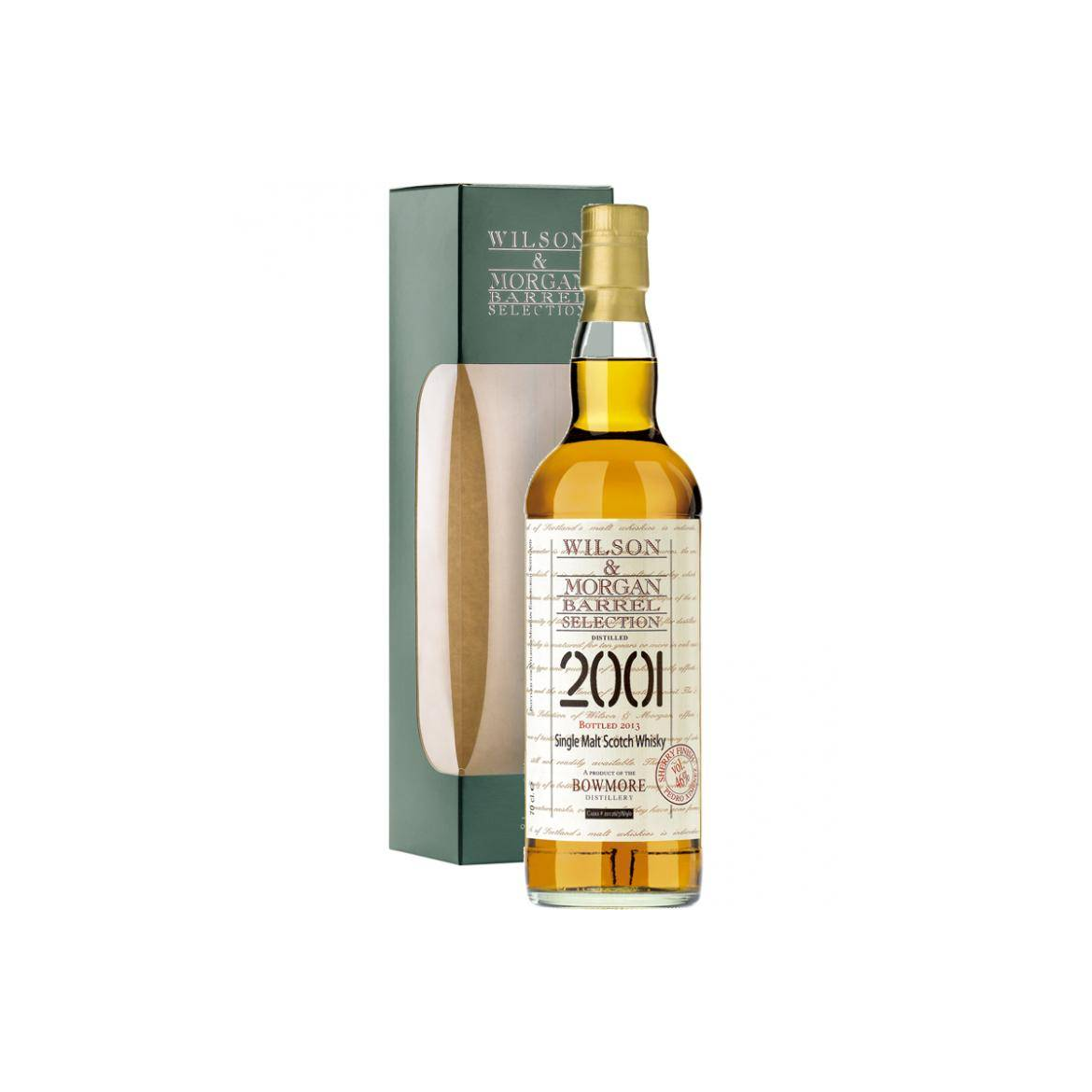 Bowmore Barrel Selection 2001 12 Years Single Malt Whisky 2