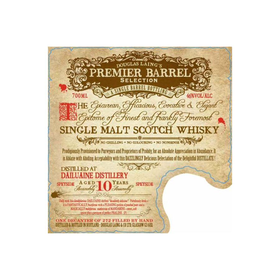 Dailuaine 10 Years Single Malt Whisky 2