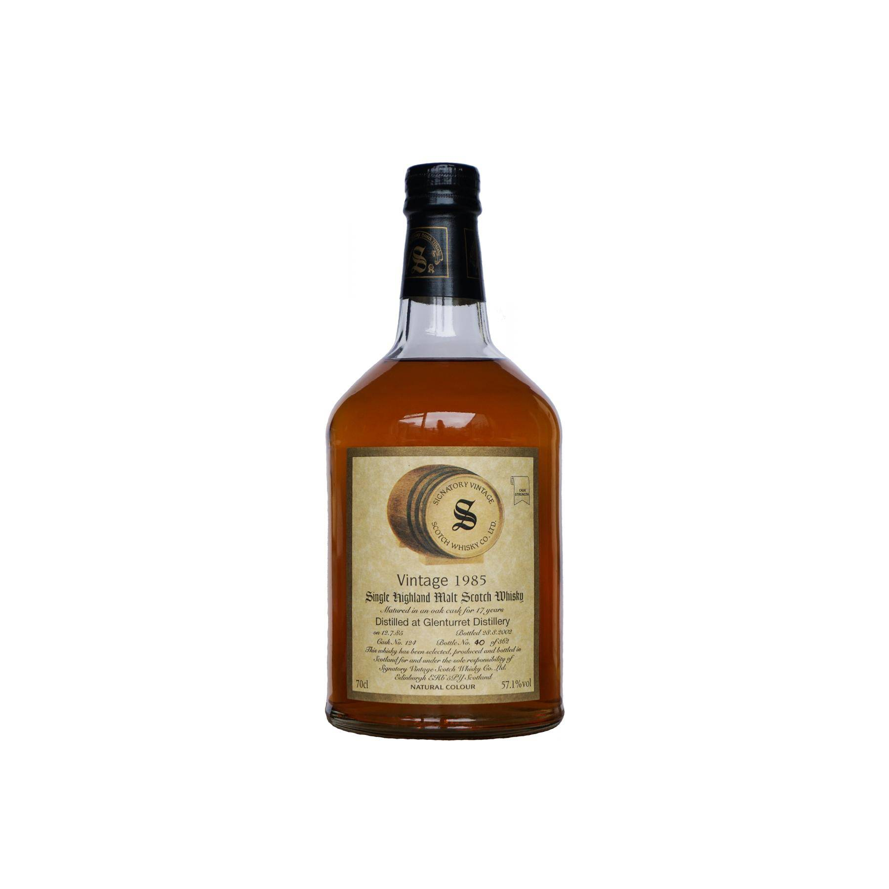 The Glenturret Vintage Collection - Dumpy 1985 17 Years Single Malt Whisky