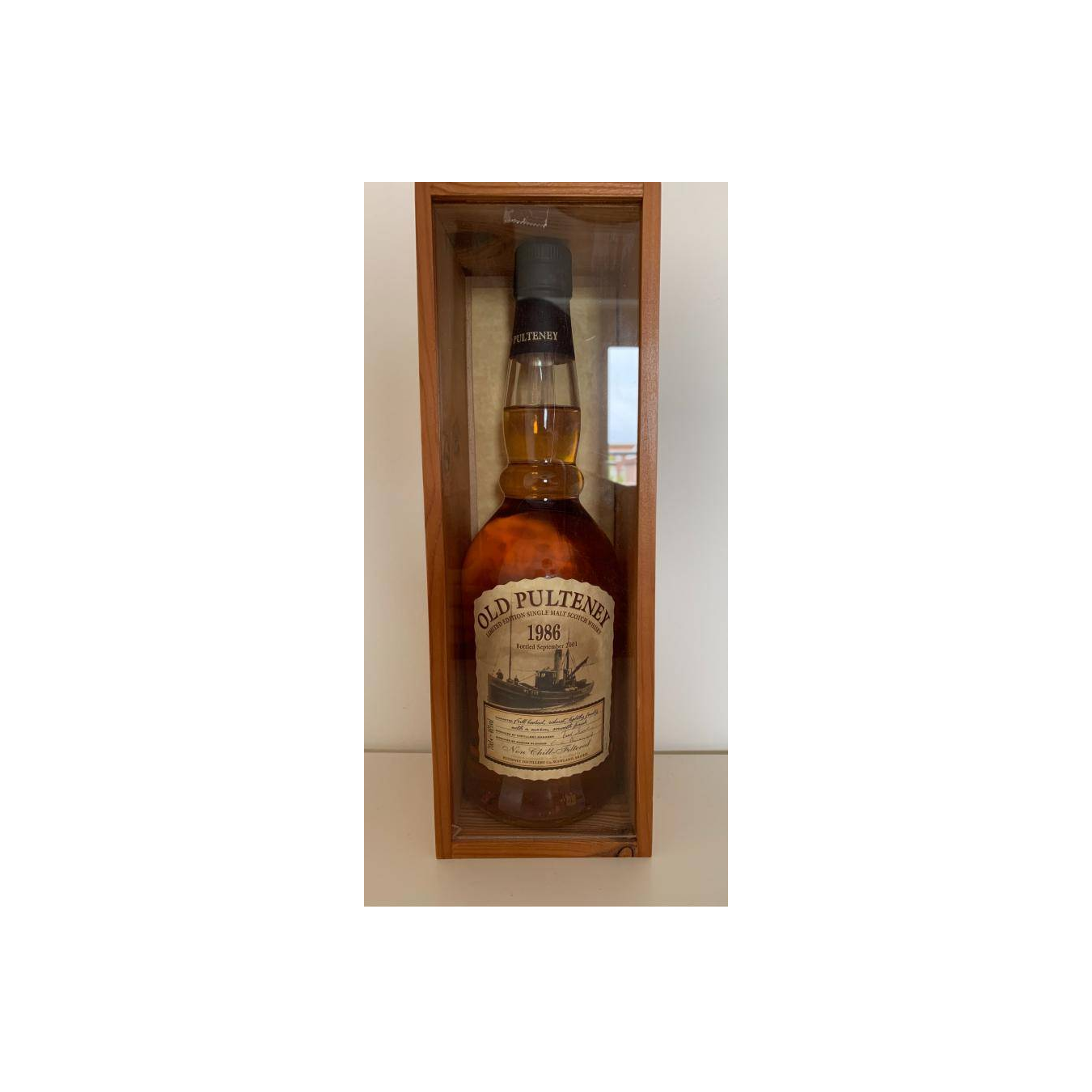 Old Pulteney Limited Edition 1986 15 Years Single Malt Whisky 3