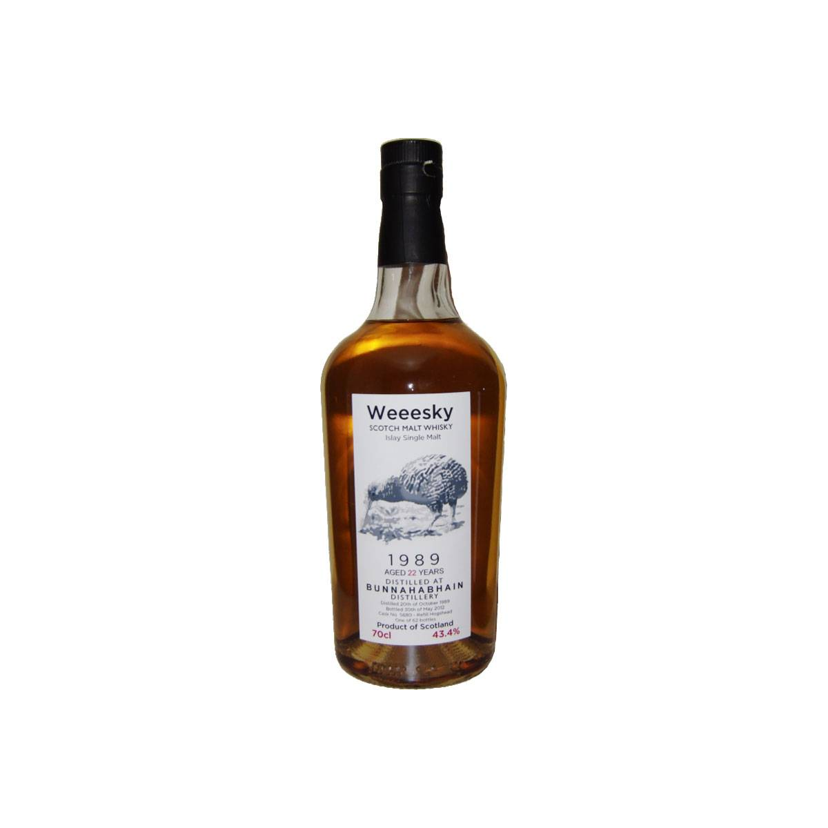 Bunnahabhain 1989 22 Years Single Malt Whisky