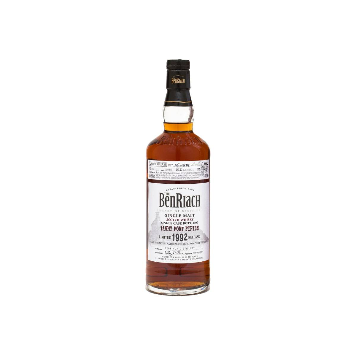BenRiach 1992 19 Years Single Malt Whisky