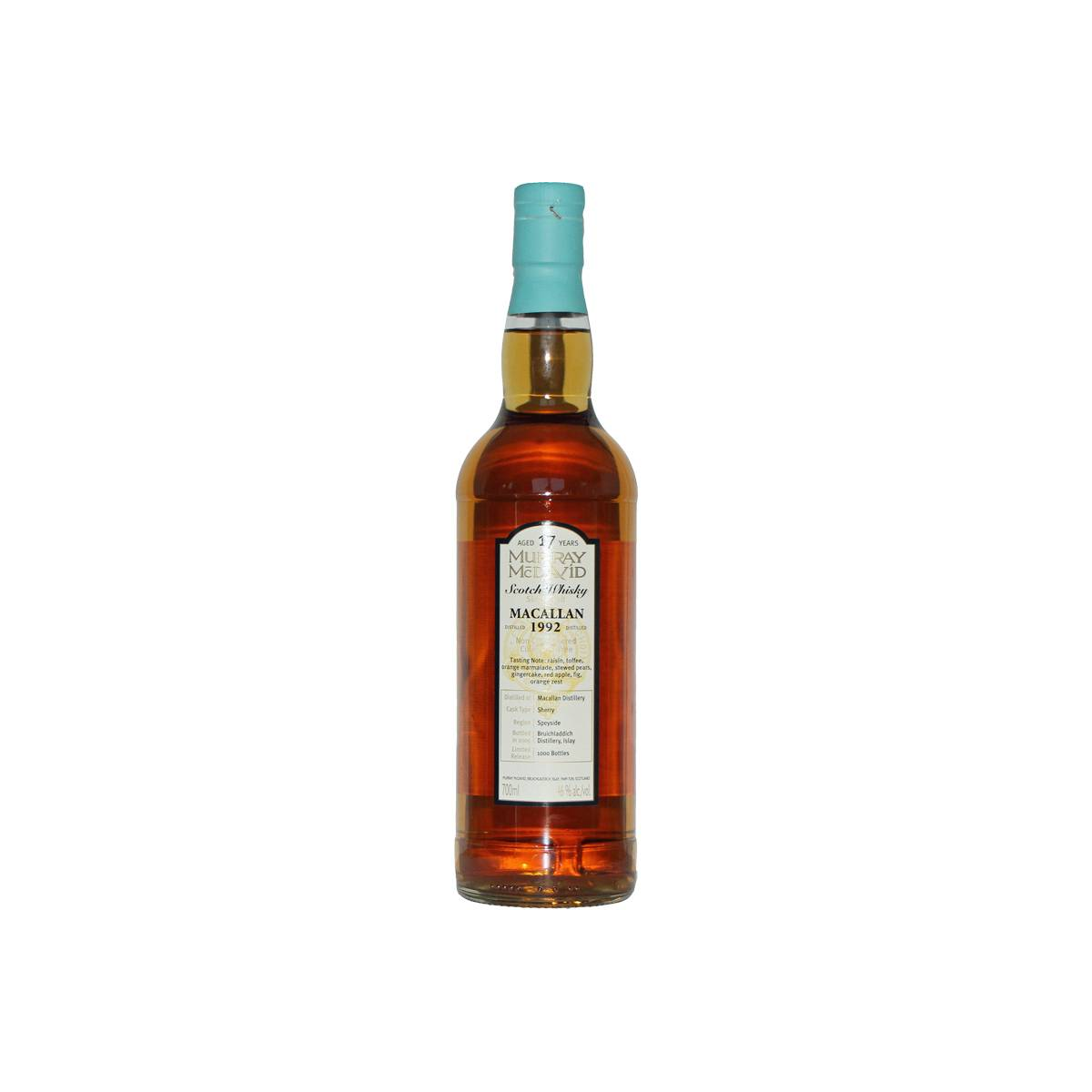 The Macallan 1992 17 Years Single Malt Whisky