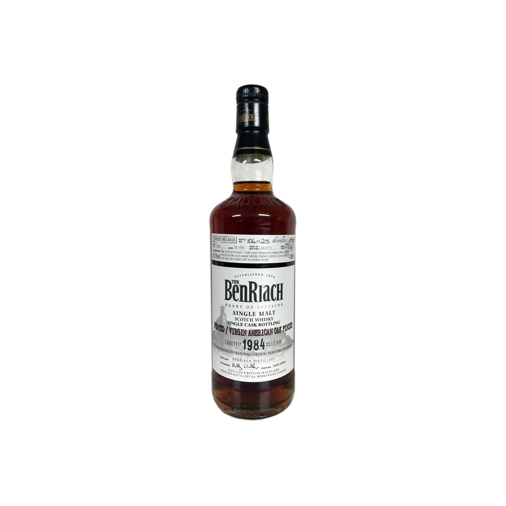 BenRiach 1984 26 Years Single Malt Whisky
