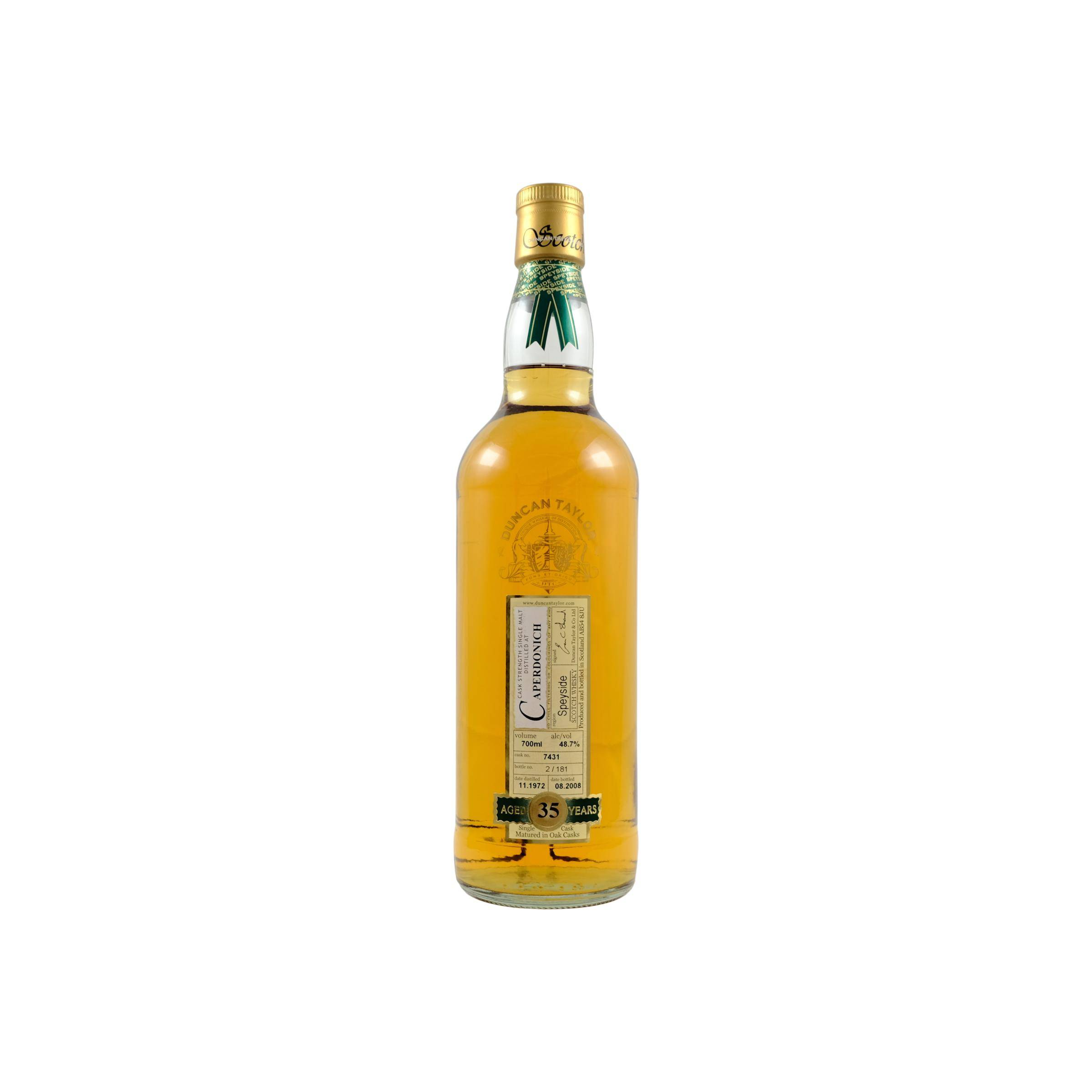 Caperdonich Rare Auld 1972 35 Years Single Malt Whisky