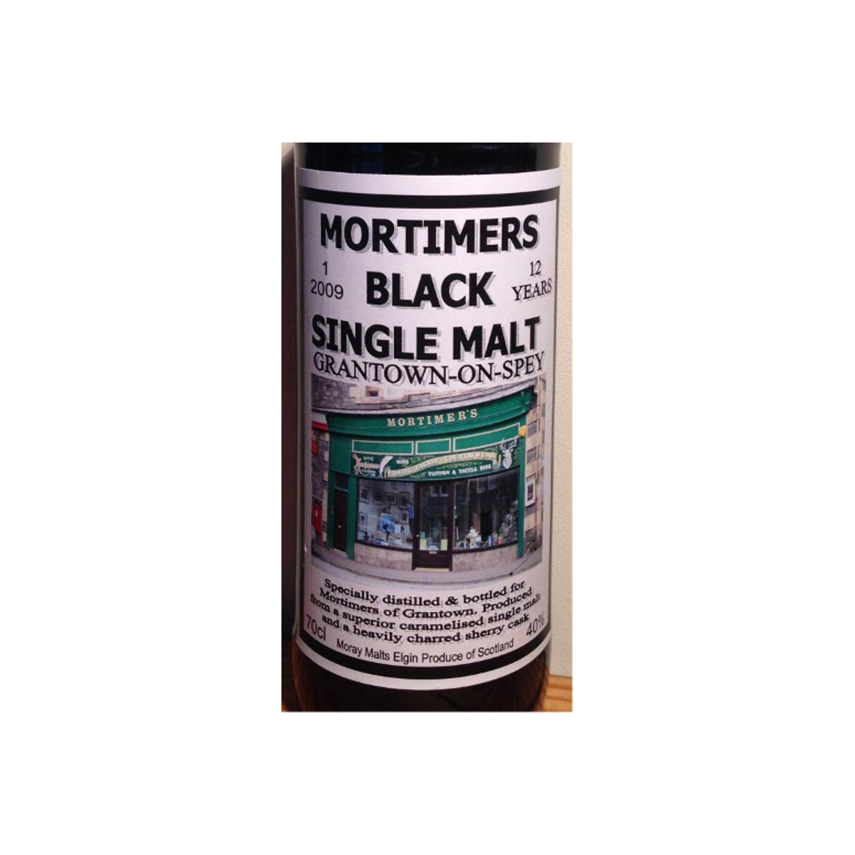 Mortimers Black Single Malt