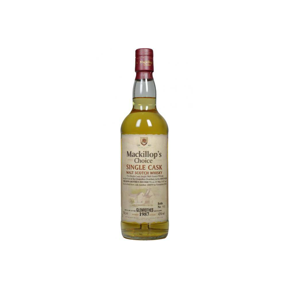 The Glenrothes Single Cask 1987 16 Years Single Malt Whisky