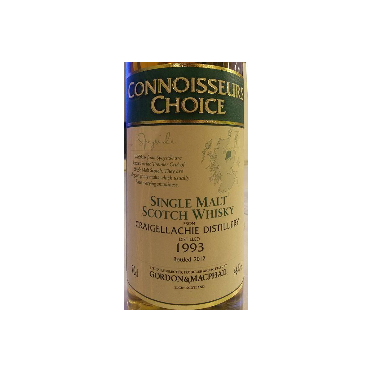 Craigellachie Connoisseurs Choice 1993 19 Years Single Malt Whisky 2