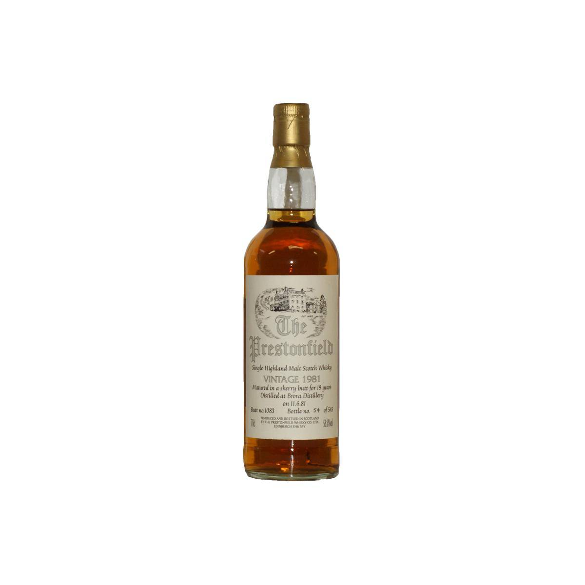 Brora 1981 19 Years Single Malt Whisky
