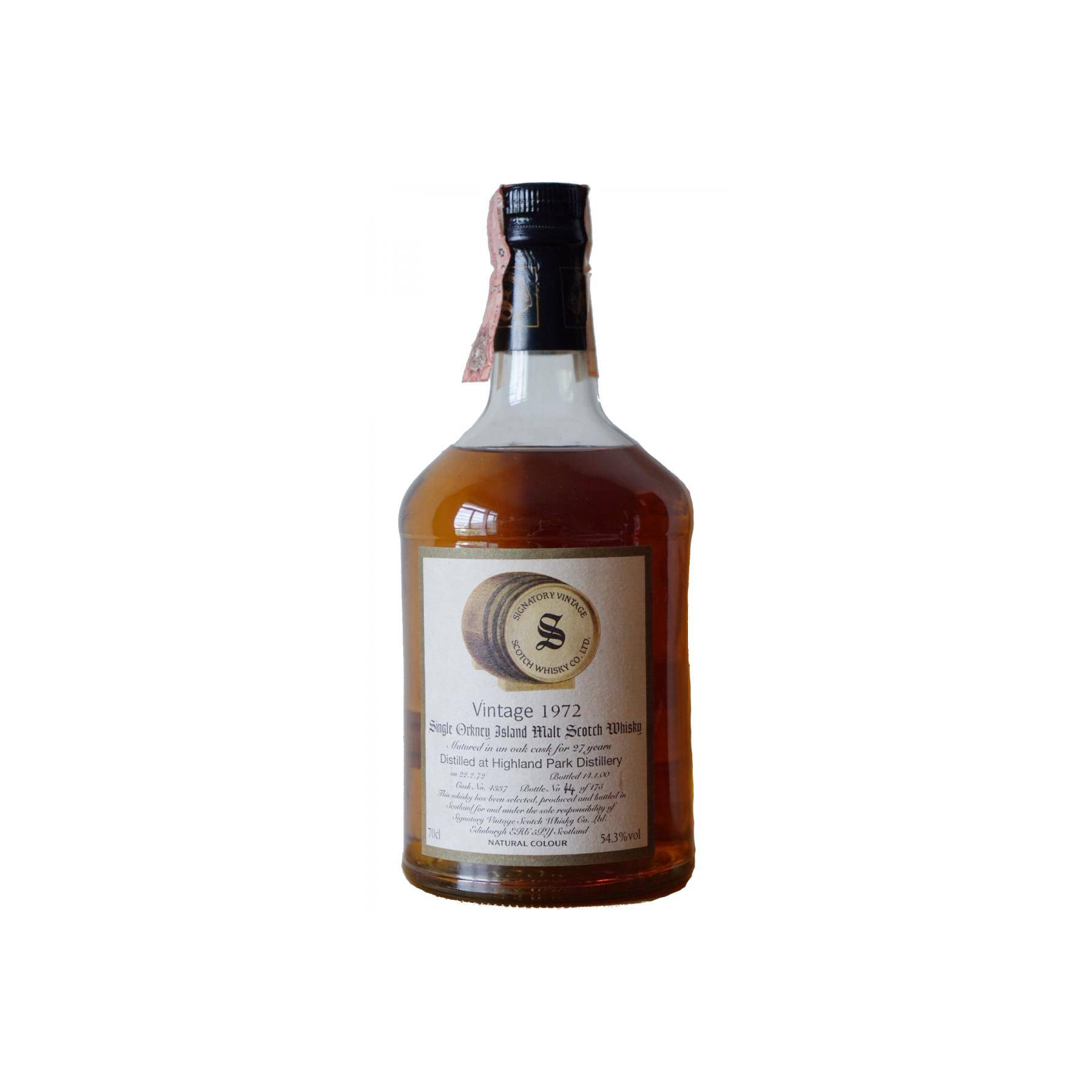 Highland Park Vintage Collection - Dumpy 1972 27 Years Single Malt Whisky