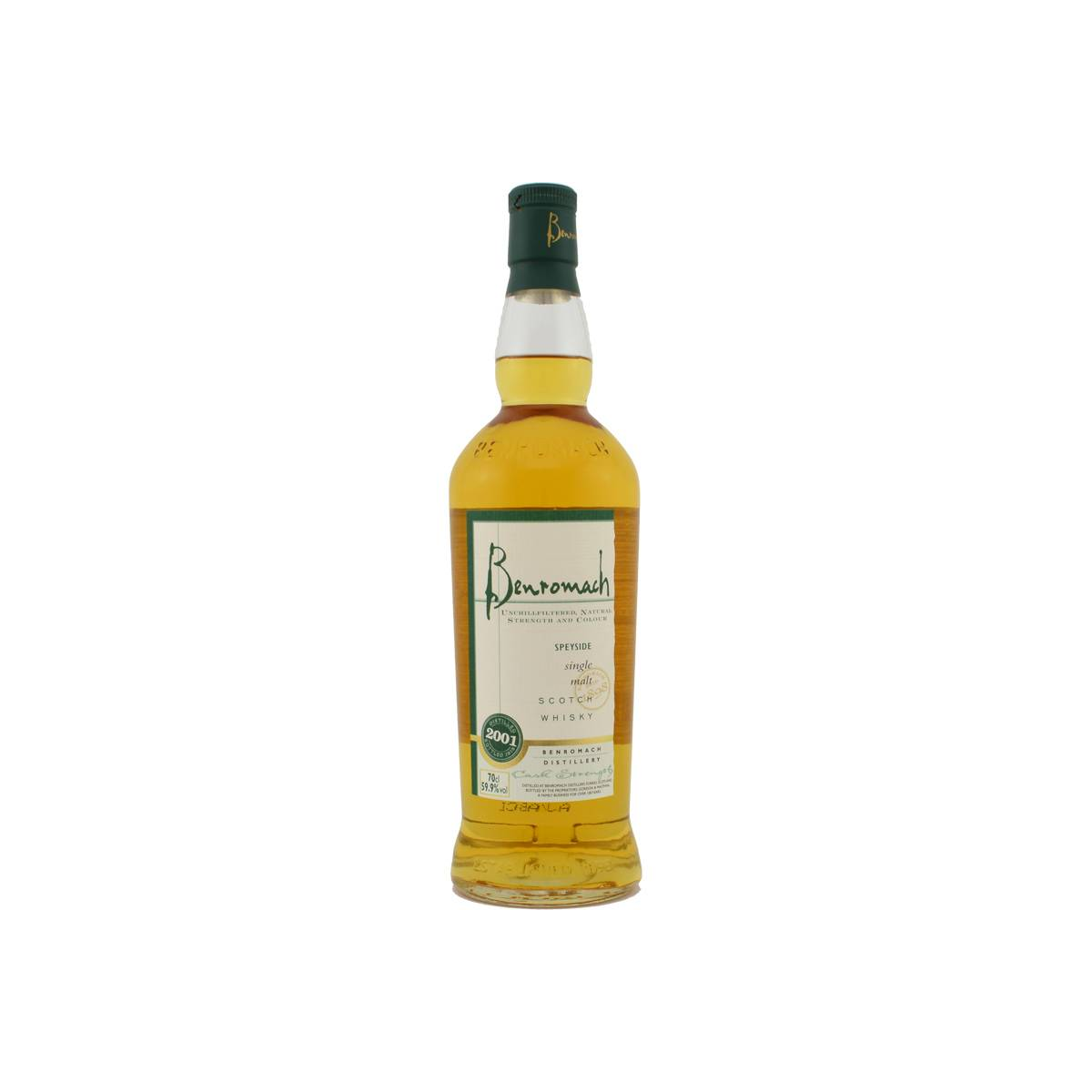 Benromach Cask Strength Collection 2001 9 Years Single Malt Whisky
