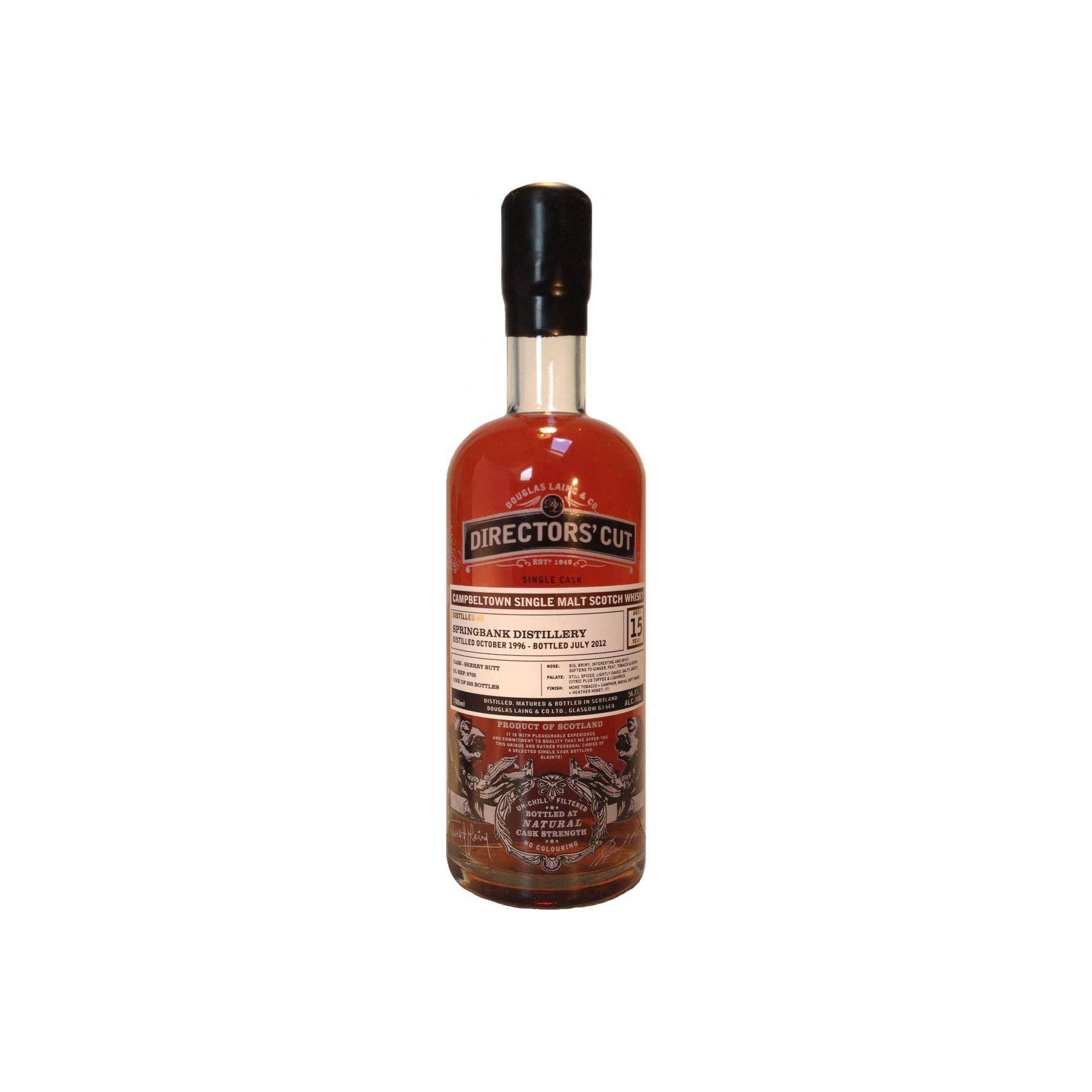 Springbank 1996 15 Years Single Malt Whisky