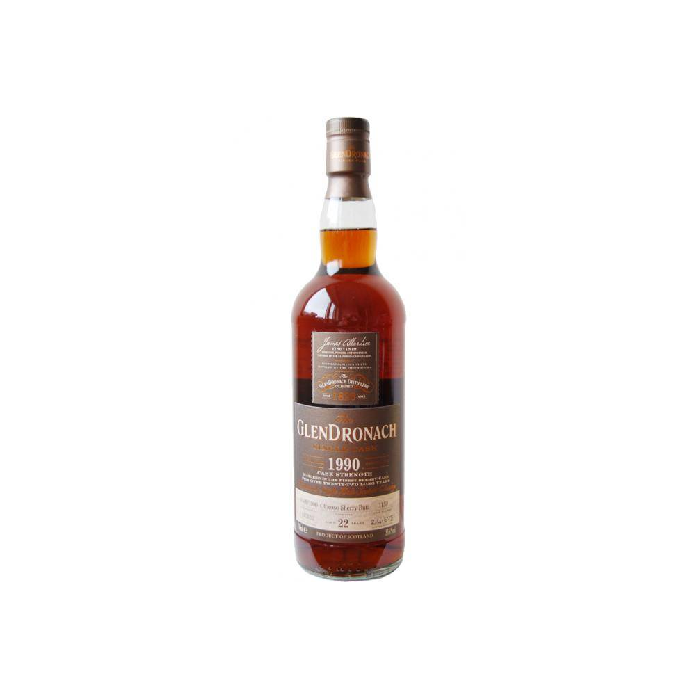 GlenDronach Single Cask 1990 22 Years Single Malt Whisky