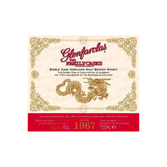 Glenfarclas 1967 45 Years Single Malt Whisky 2