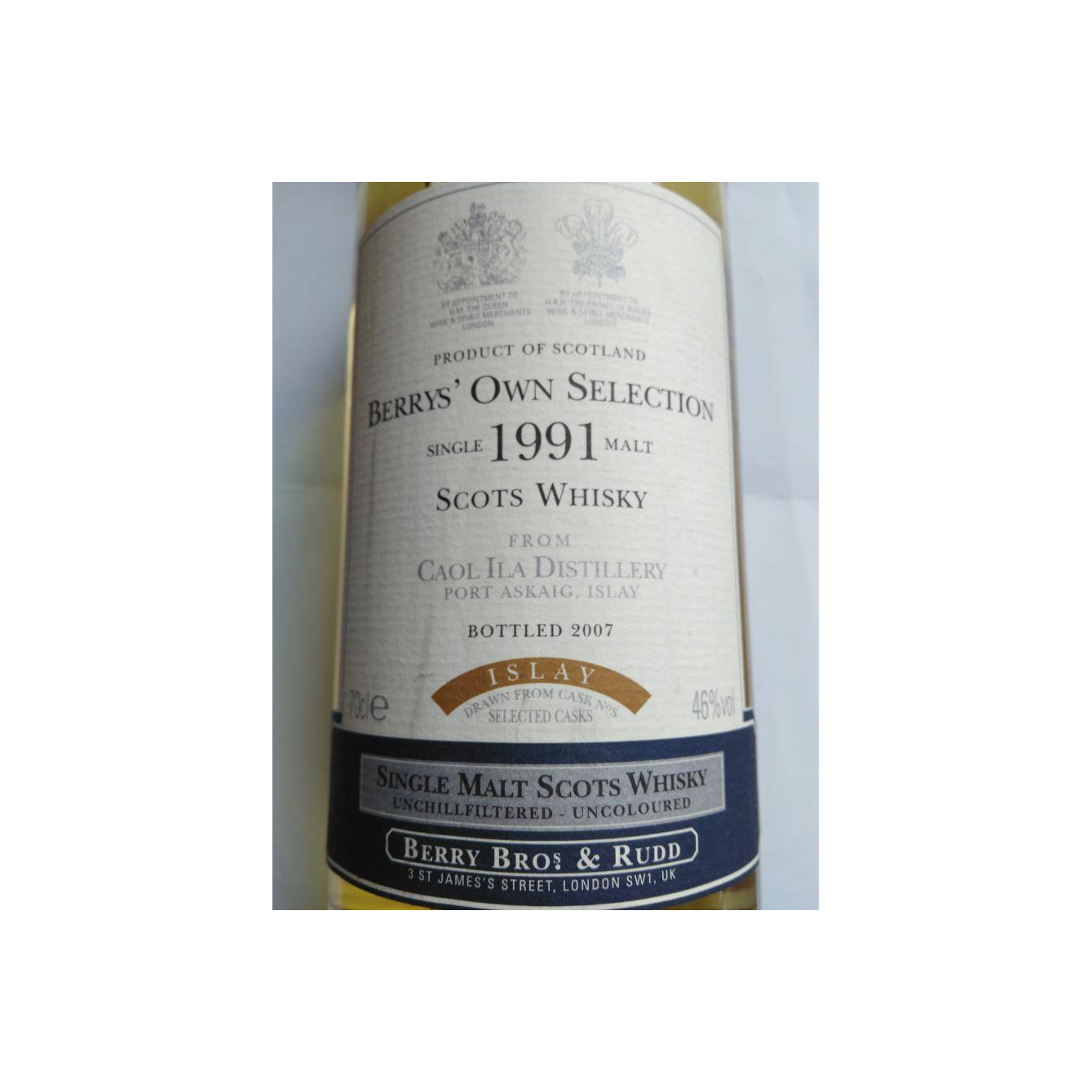 Caol Ila 1991 16 Years Single Malt Whisky 3