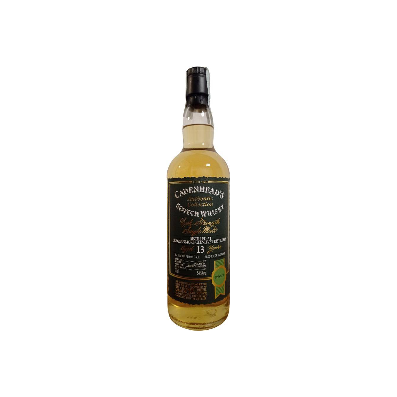 Cragganmore Authentic Collection 1999 13 Years Single Malt Whisky