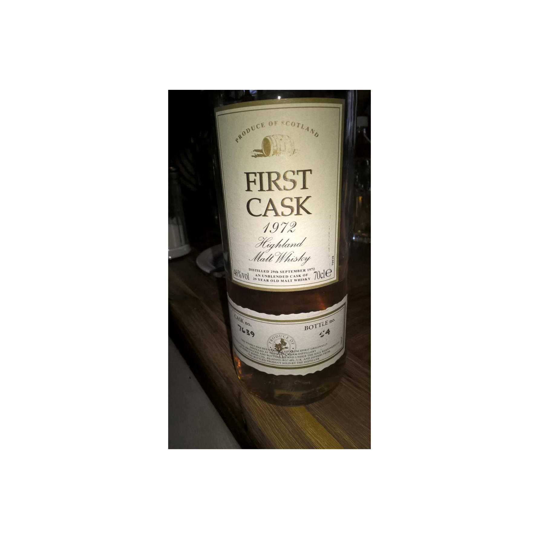 Glencadam 1972 29 Years Single Malt Whisky