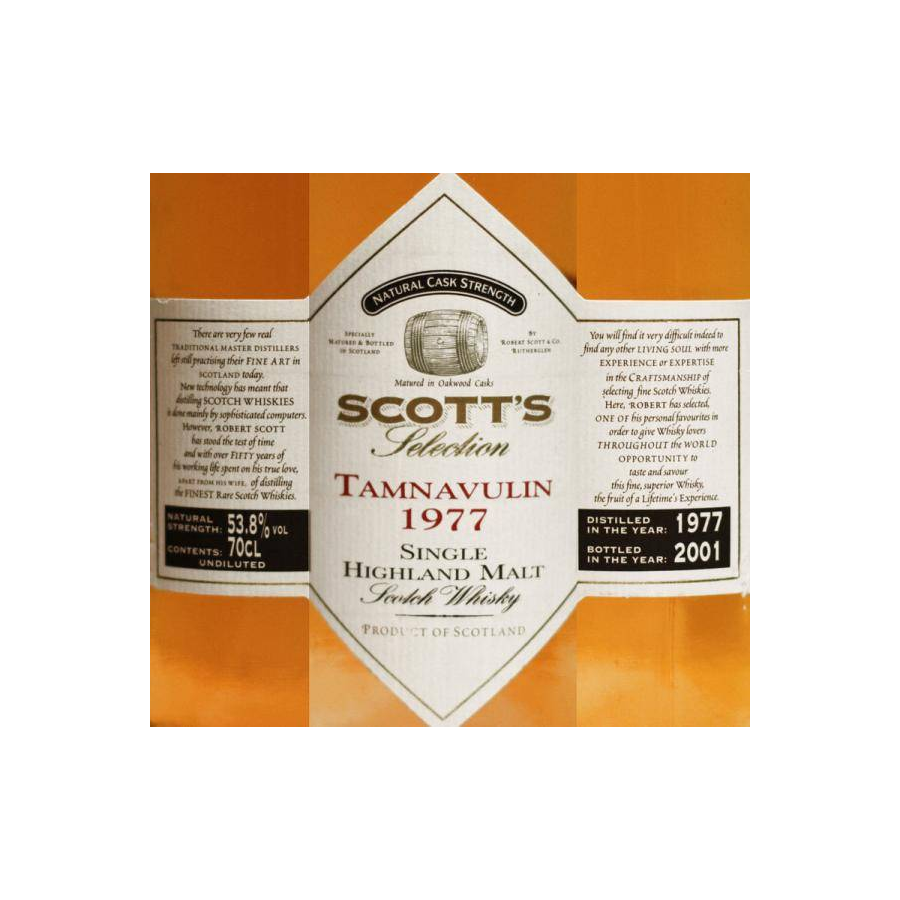 Tamnavulin 1977 24 Years Single Malt Whisky 2