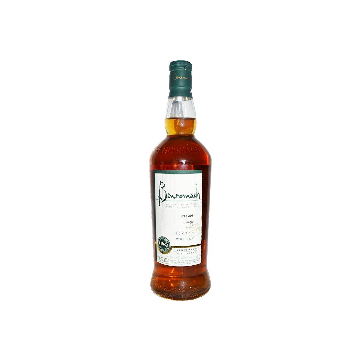 Benromach Cask Strength Collection 1981 Single Malt Whisky