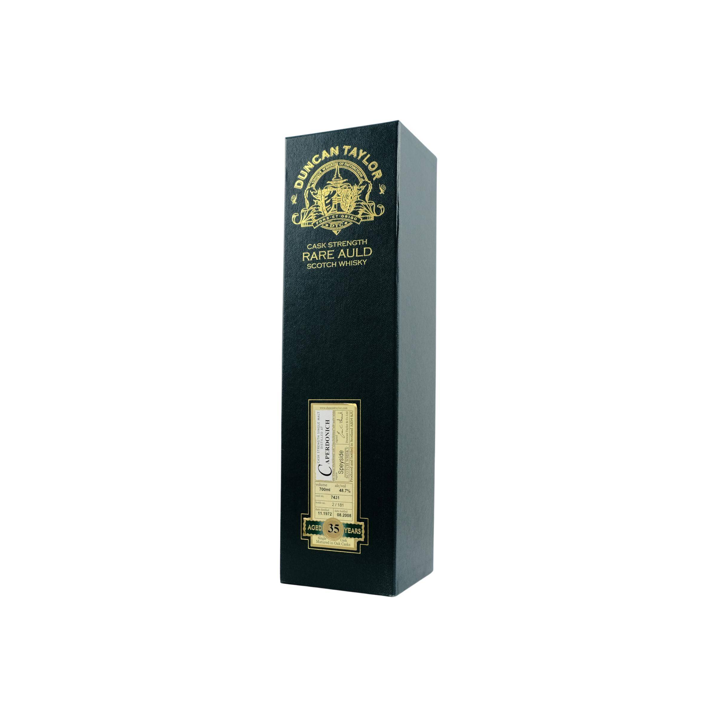 Caperdonich Rare Auld 1972 35 Years Single Malt Whisky 2
