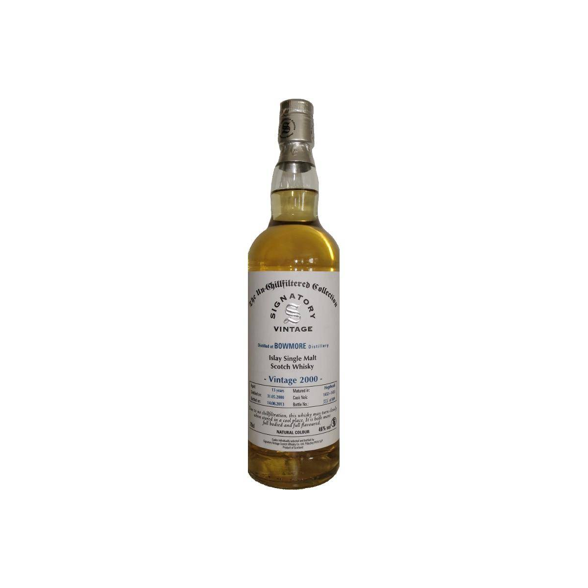 Bowmore The Un-Chillfiltered Collection 2000 13 Years Single Malt Whisky