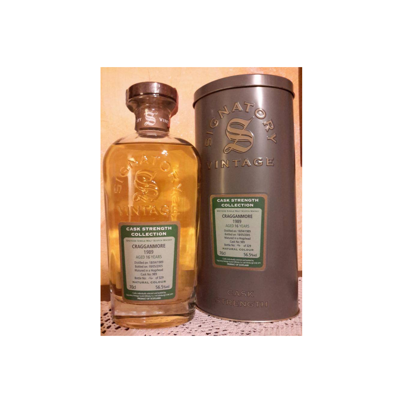 Cragganmore Cask Strength Collection 1989 16 Years Single Malt Whisky 2