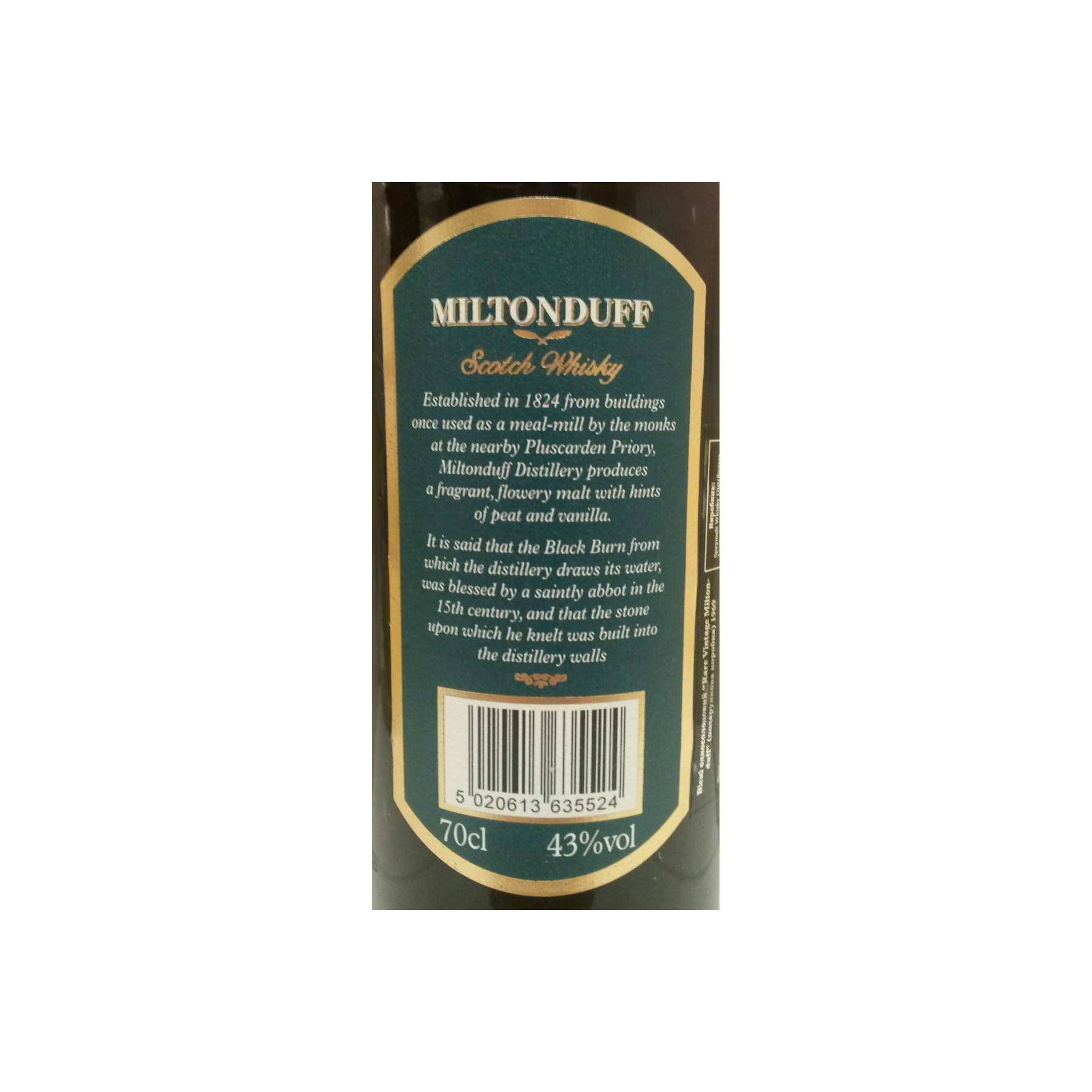 Miltonduff 1969 41 Years Single Malt Whisky 3