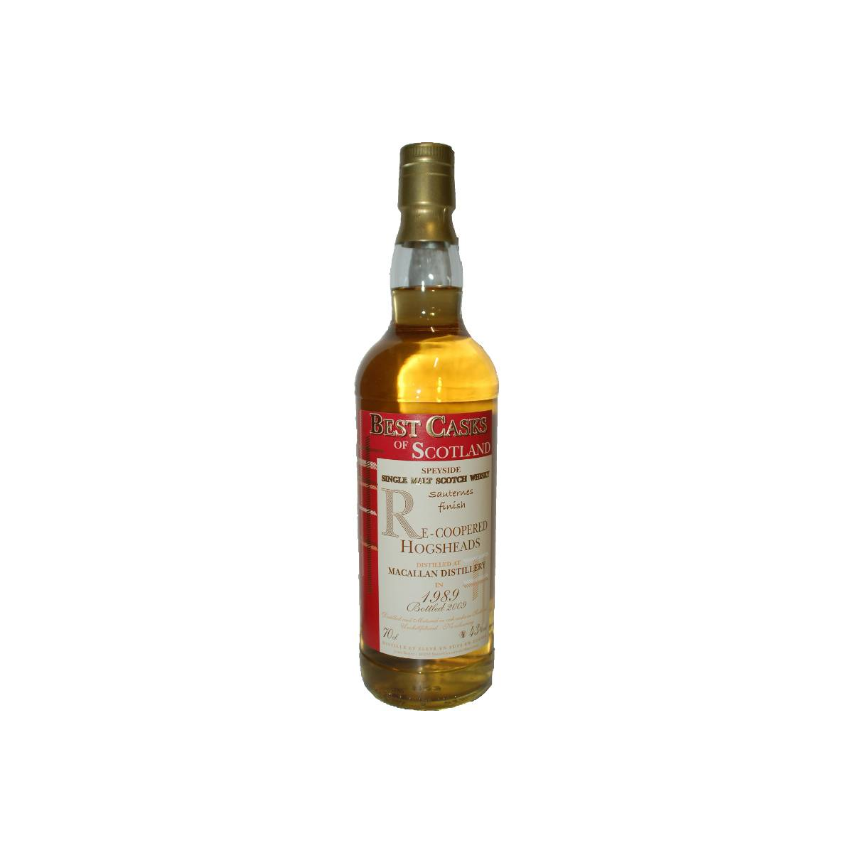 The Macallan 1989 20 Years Single Malt Whisky