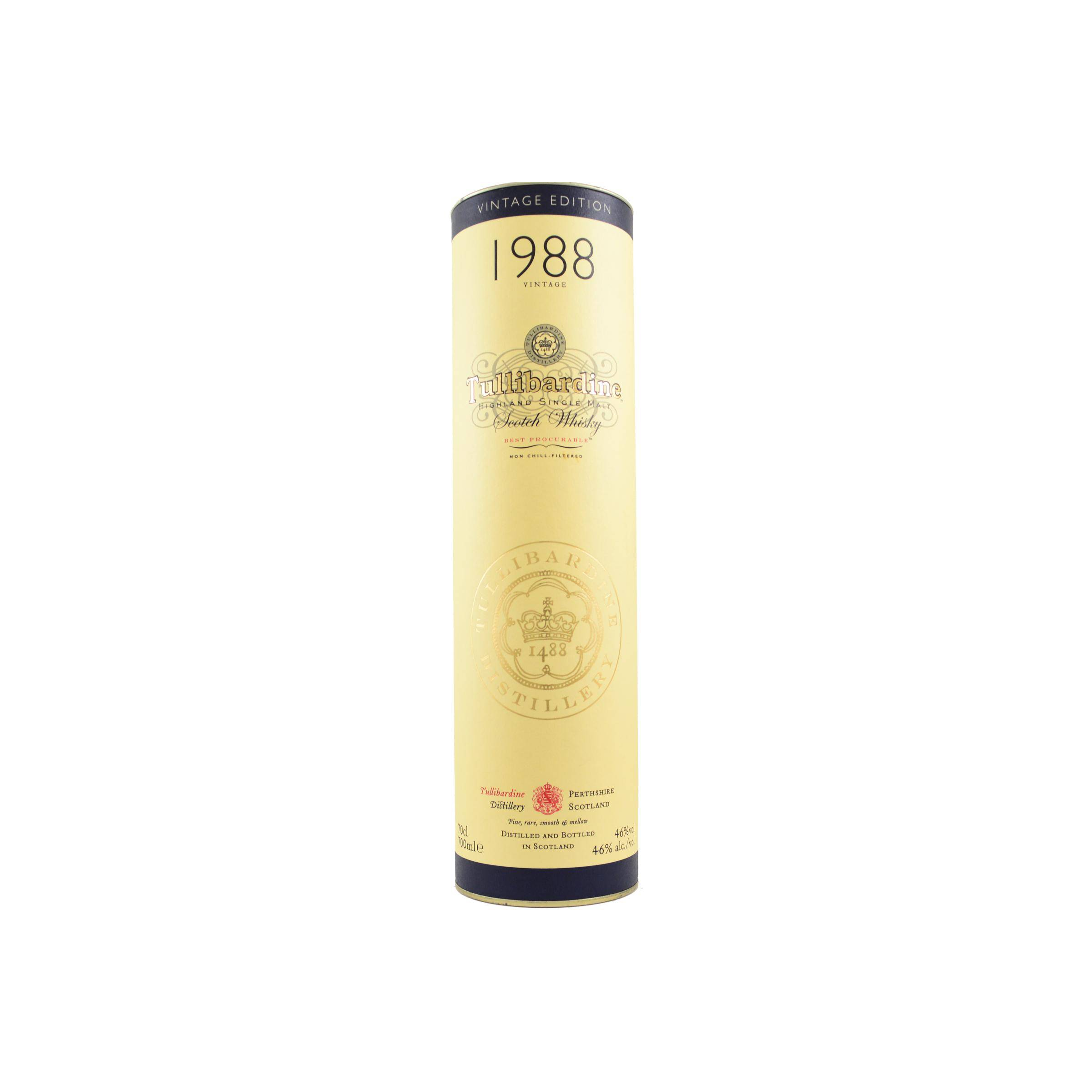 Tullibardine 1988 22 Years Single Malt Whisky 2
