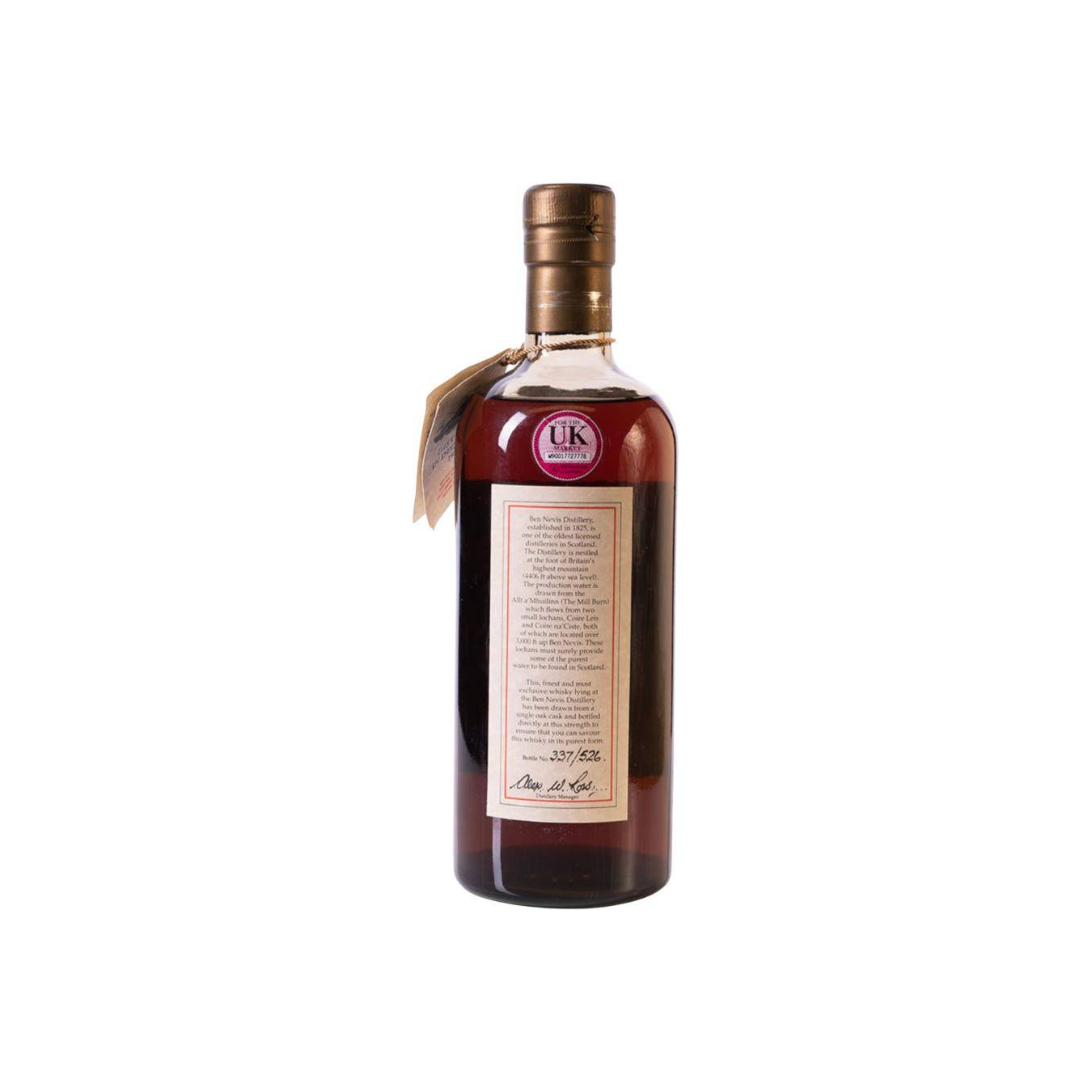 Ben Nevis 1984 25 Years Single Malt Whisky 2