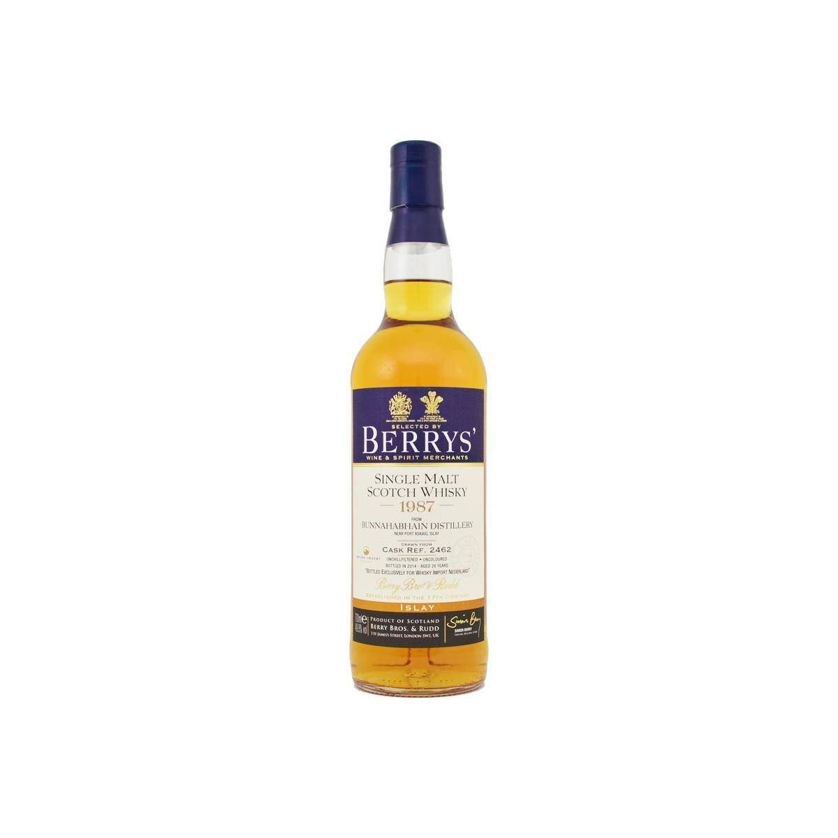 Bunnahabhain 1987 26 Years Single Malt Whisky