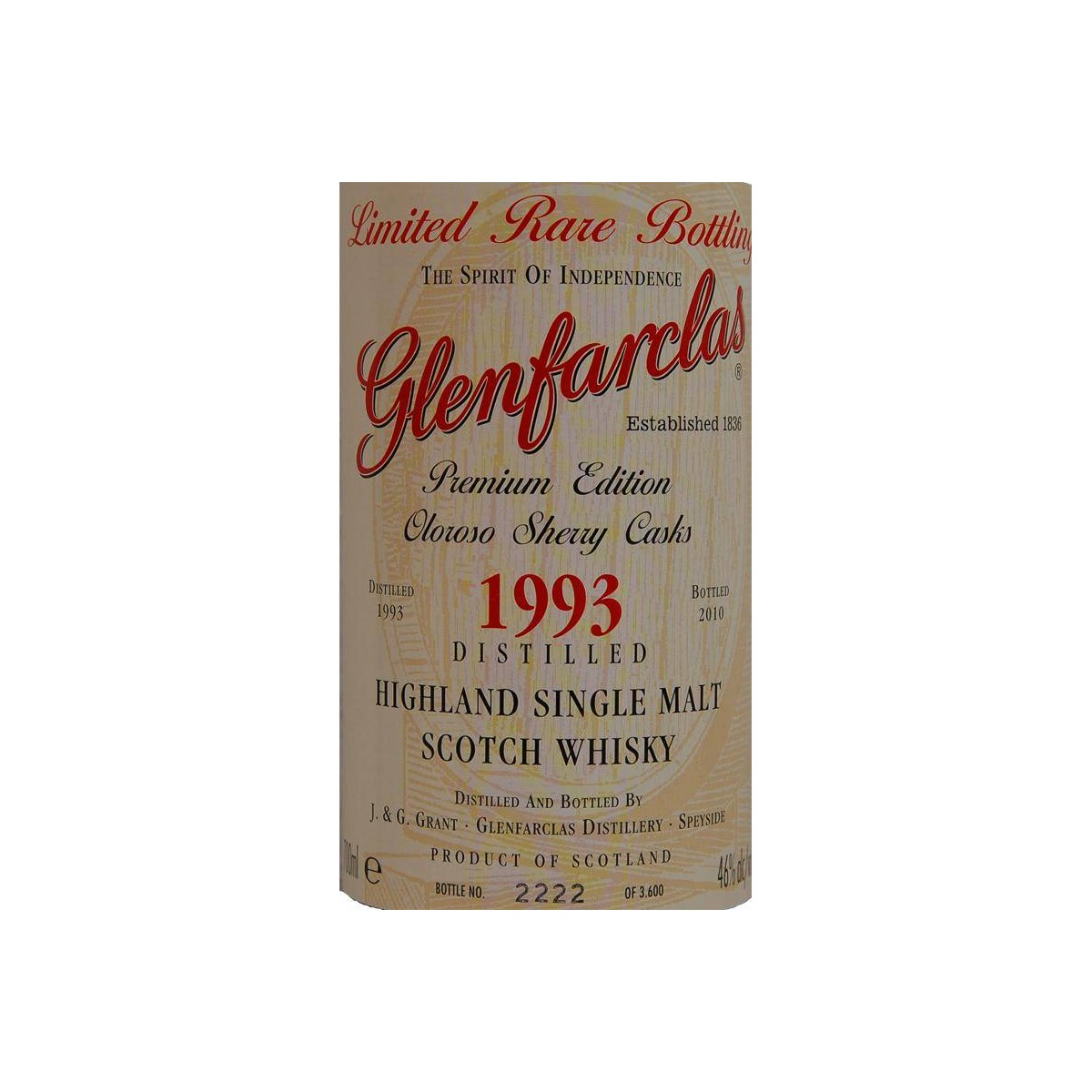 Glenfarclas 1993 16 Years Single Malt Whisky 2